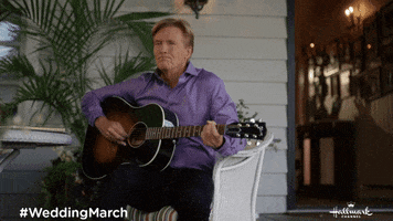 Jack Wagner Playing Guitar GIF by Hallmark Channel