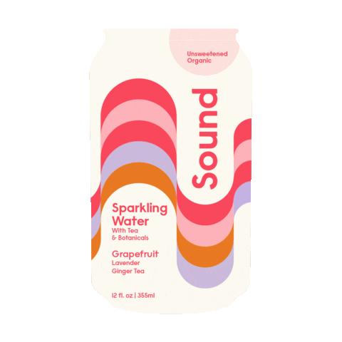 Grapefruit Sound Sticker by Drink Sound