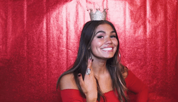 merry christmas queen GIF by Abby Anderson