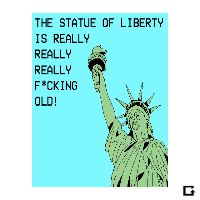 statue of liberty nyc GIF by gifnews