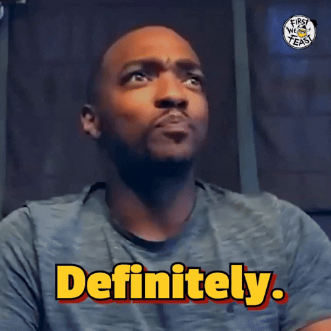 Anthony Mackie Yes GIF by First We Feast