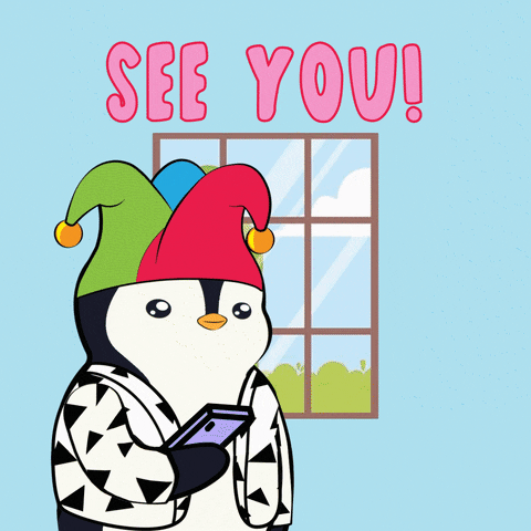 See Ya Love GIF by Pudgy Penguins