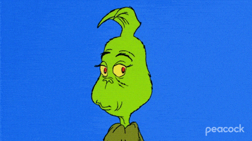 The Grinch Smile GIF by Peacock