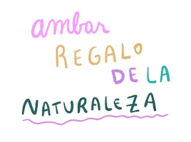 Naturaleza Ambar Sticker by Marieta Defelice