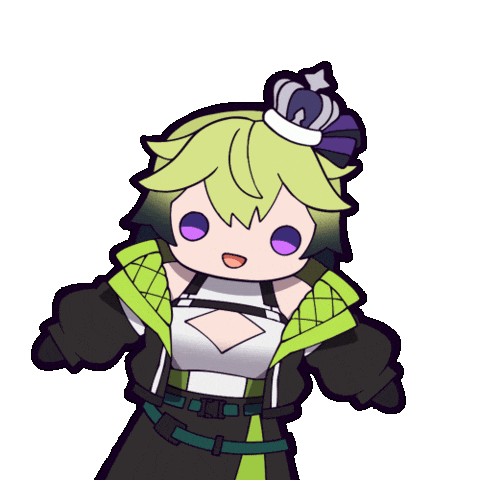 Happy Chibi Sticker