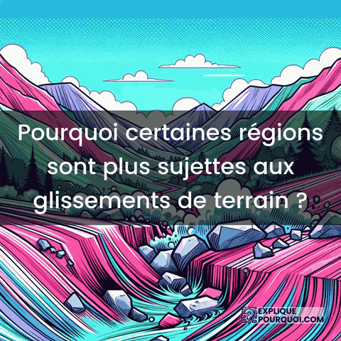 Glissements De Terrain GIF by ExpliquePourquoi.com