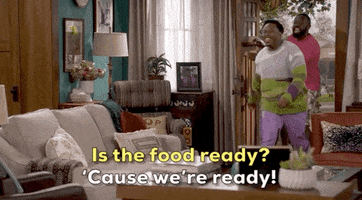 We Are Ready Good Food GIF by CBS