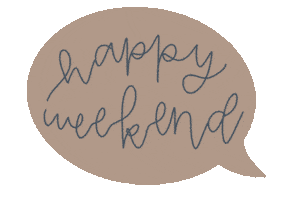 Happy Weekend Sticker