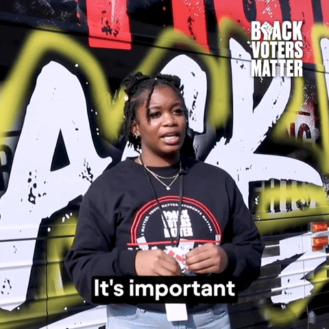 Vote Voting GIF by Black Voters Matter Fund