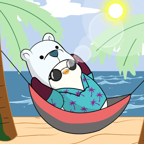 Summer Beach GIF by Pudgy Penguins