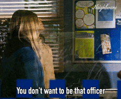 Break The Rules Police GIF by Neighbours (Official TV Show account)