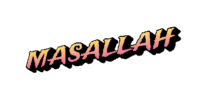 Masallah Sticker