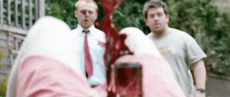shaun of the dead GIF by Maudit