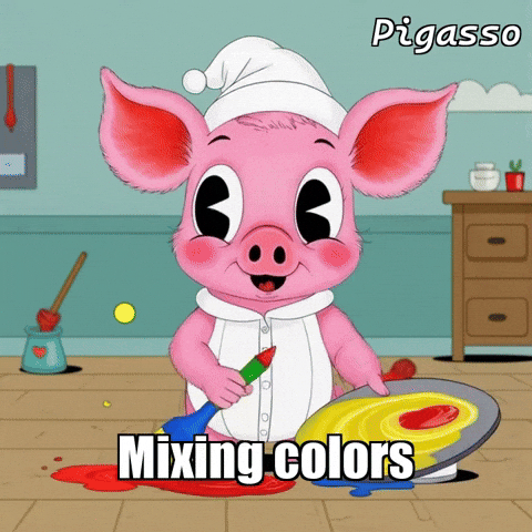 Colors Balance GIF by The Pigasso