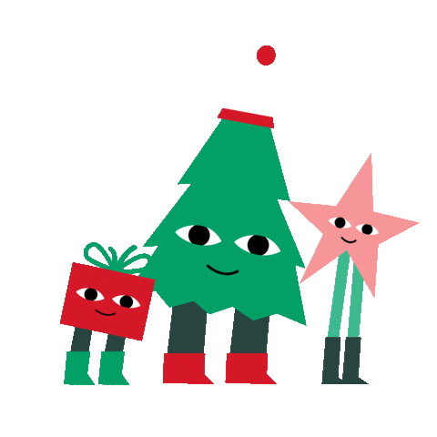 Christmas Beard Sticker