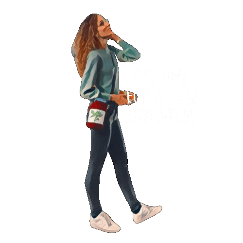 Ablondeglobetrotter Sticker