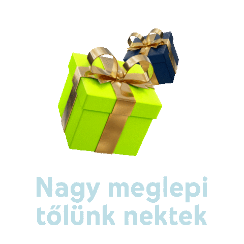 Happy Christmas Sticker by Yettel Hungary