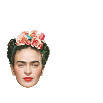Frida Kahlo Mexico Sticker