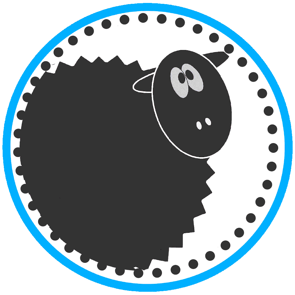 The Black Sheep Sticker