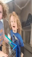 Little Boy Confused When Mom Says Doppelganger Toddler in Poster Isn't Him