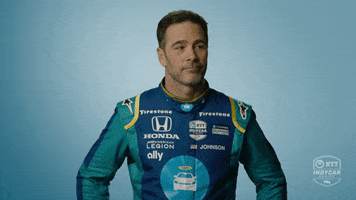 Pointing Down Jimmie Johnson GIF by INDYCAR