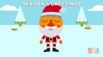 Santa Claus Christmas GIF by Super Simple