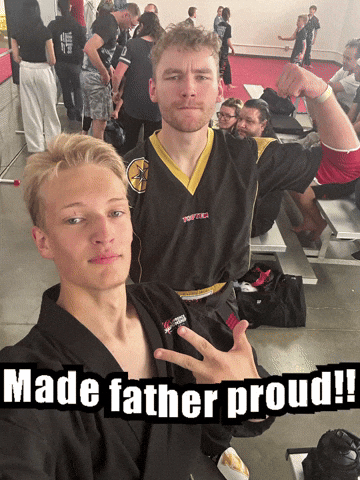 Karate Proud Father GIF