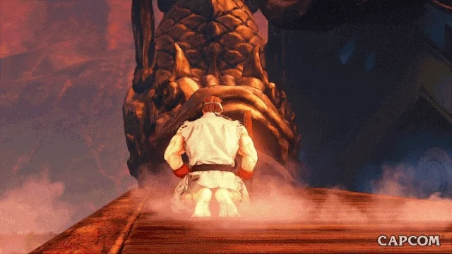 Video Game Ryu GIF