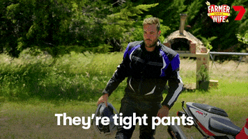 Motorbike Tight Pants GIF by Channel 7