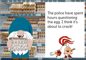 Eggs Gnome GIF
