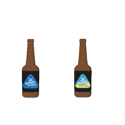 Alkoholfrei Freibier Sticker by Mühlen Kölsch