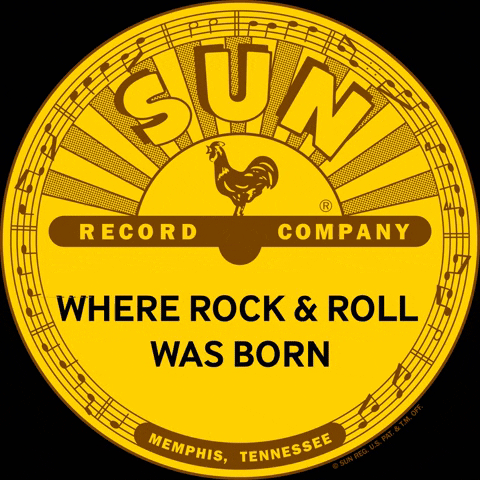 Rock And Roll Elvis GIF by Sun Records