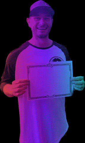 Man With Sign GIF by gymnasium