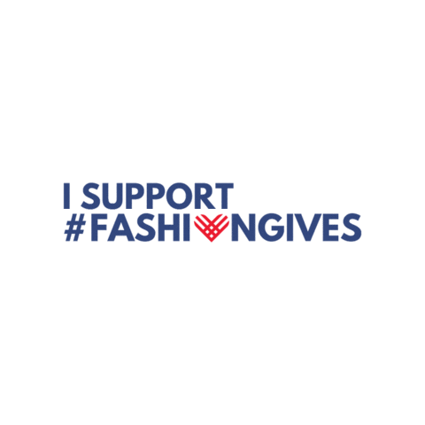 Giving Tuesday Conscious Fashion Sticker by FashionImpactFund
