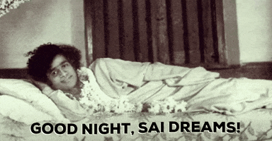 Sleepy Good Night GIF by Sai Young Messengers