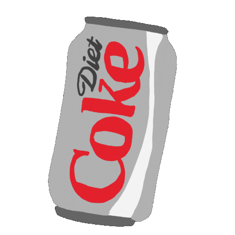 diet coke can drawing