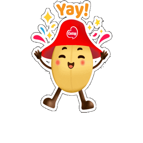 Happy Oat Sticker by Oatsy Indonesia