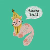 Banana Bread Cat GIF