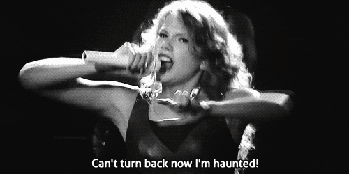 Image result for haunted taylor swift gif