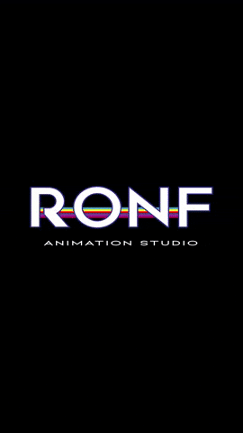 ronf_animation animation logo color neon GIF