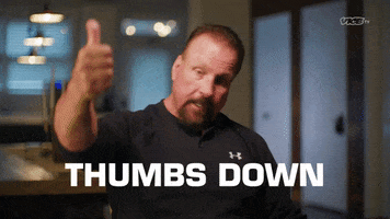 Wrestling Thumbs Down GIF by DARK SIDE OF THE RING