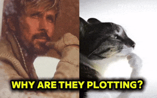 What Is He Doing Ryan Gosling GIF