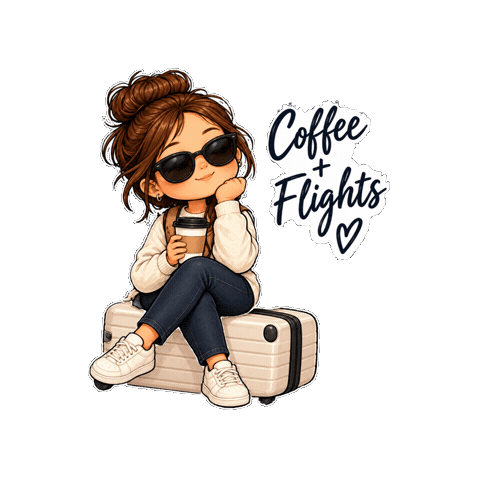 Coffee Travel Sticker