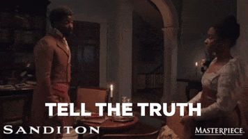 Tell The Truth GIF by MASTERPIECE | PBS