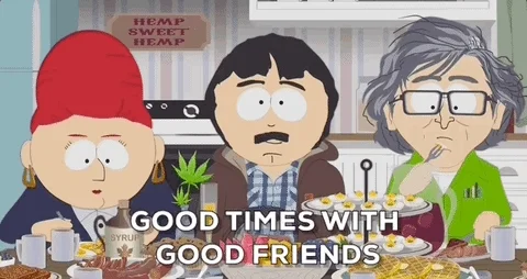 Good Times Friends GIF by South Park