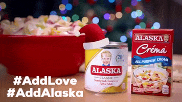 Fruit Salad Christmas GIF by Alaska Milk