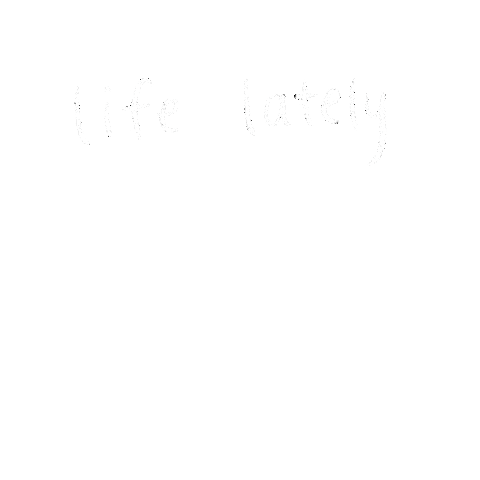 Life Typography Sticker