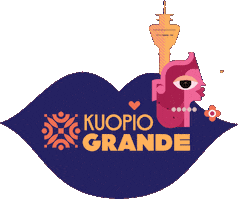 Pusu Kiss Sticker by Kuopio Grande