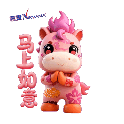 Horse 新年 Sticker by Nirvana Asia