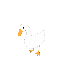 Goose Kaz Sticker